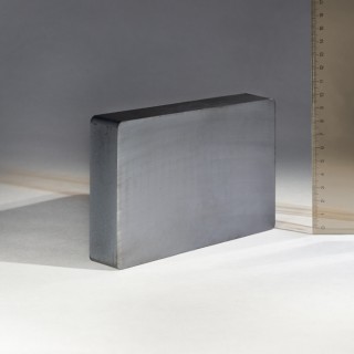 Magnet ferită bloc 150x100x25