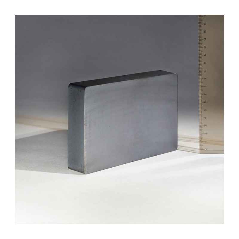 Magnet ferită bloc 150x100x25