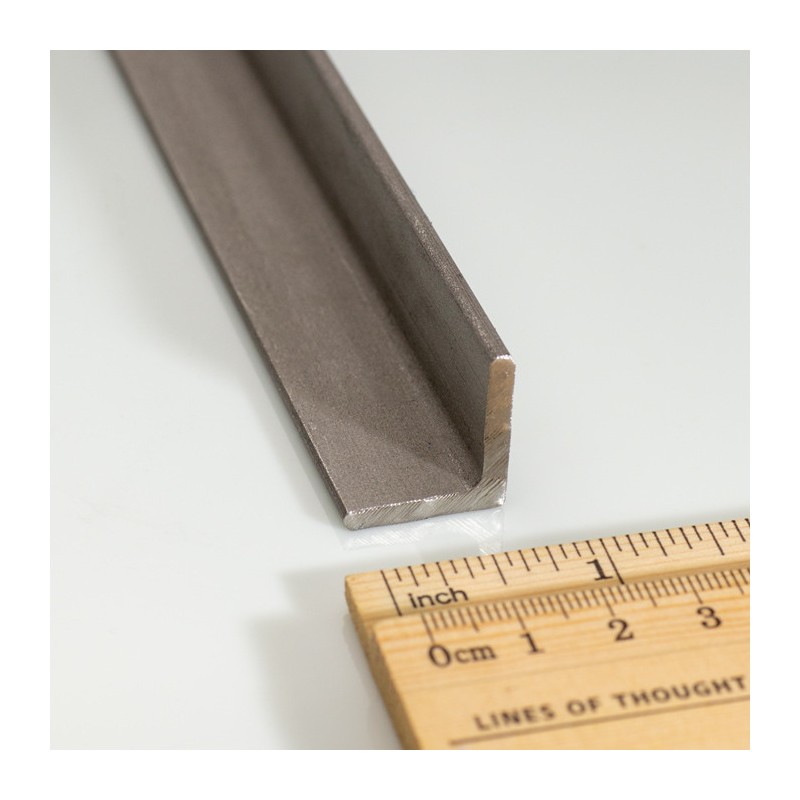 Profil L inox 20x20x3 mm, lungime 1 m - 1.4301