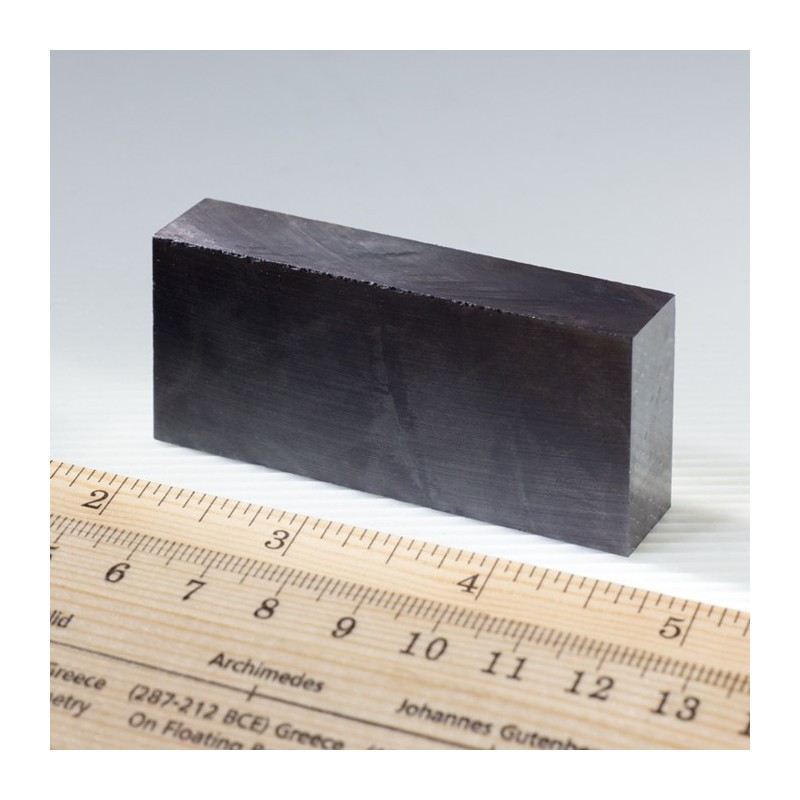 Magnet ferită bloc 70x30x15