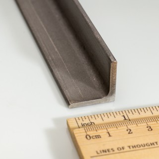 Profil L inox 25x25x3 mm, lungime 1 m - 1.4301