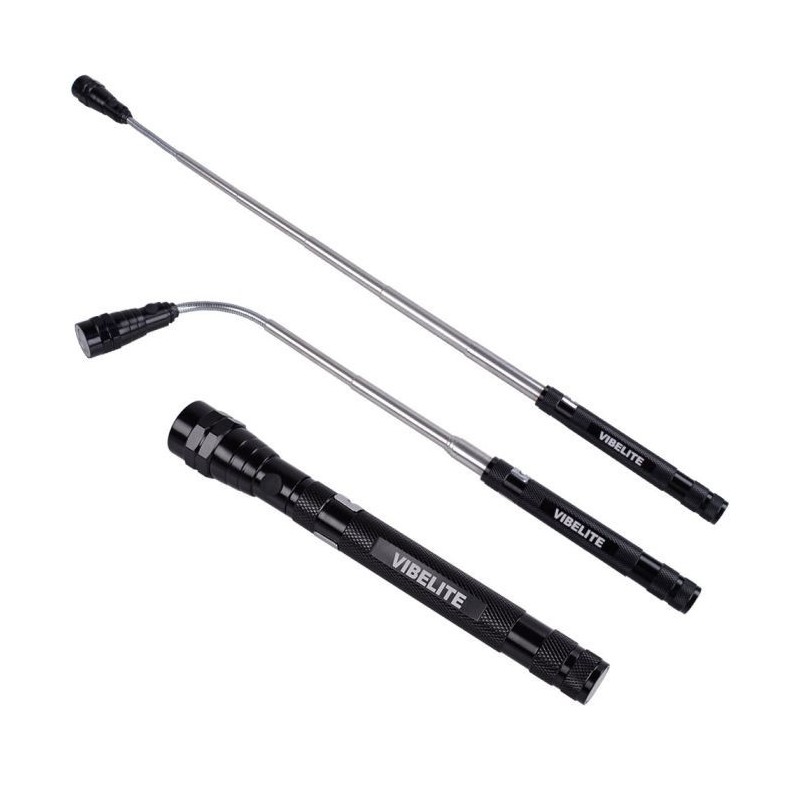 Recuperator magnetic telescopic cu 3 leduri