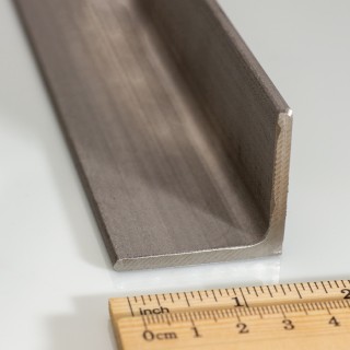 Profil L inox 40x40x4 mm, lungime 1 m - 1.4301