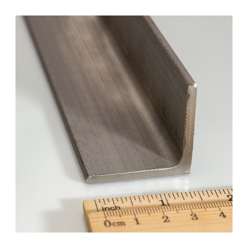 Profil L inox 40x40x4 mm, lungime 1 m - 1.4301