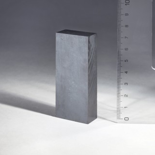 Magnet ferită bloc 75x30x15