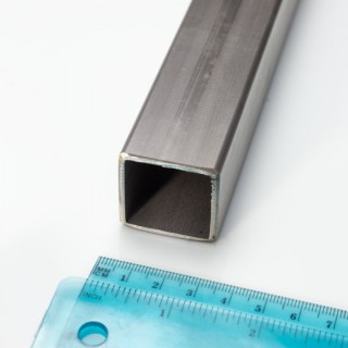 Țeavă inox 30x30x2 mm, lungime 1 m - 1.4301