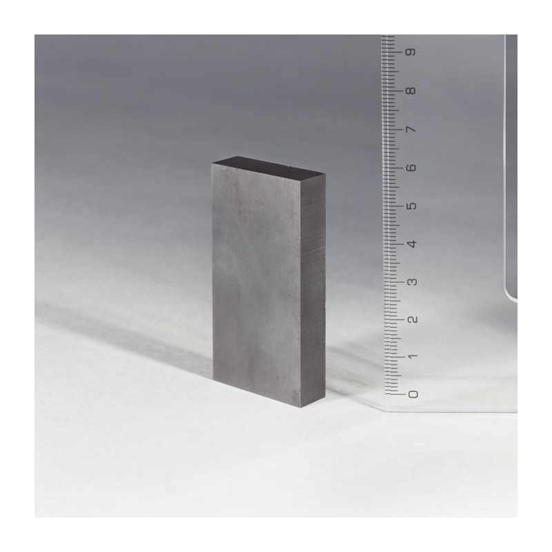Magnet ferită bloc 60x30x10