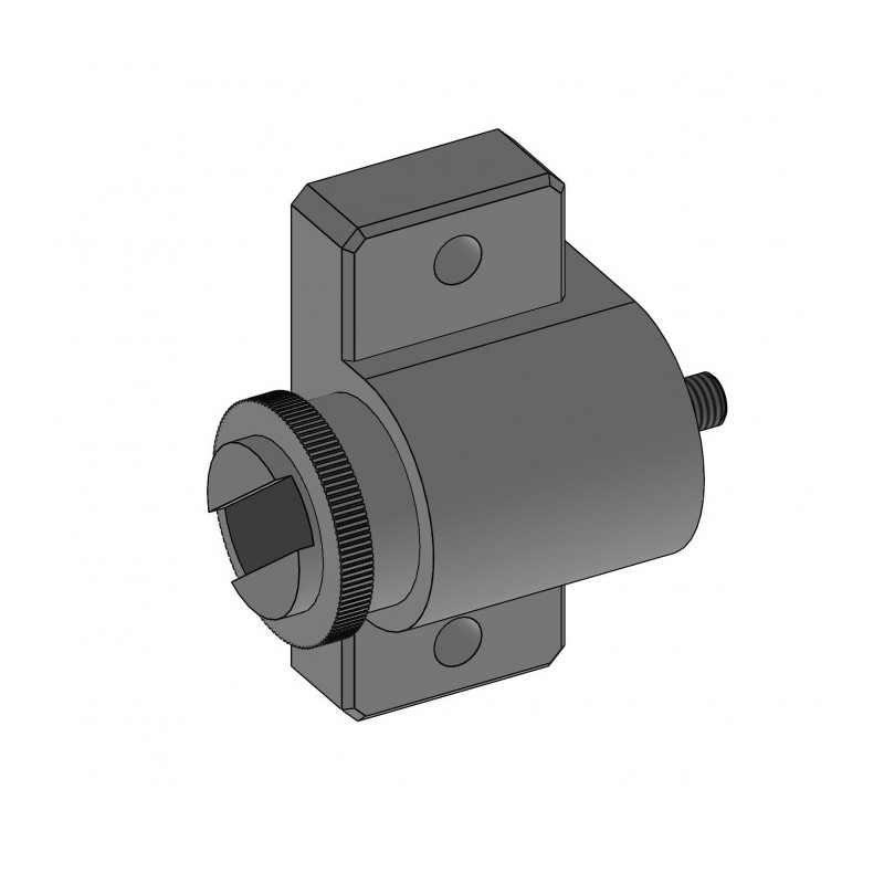 Magnet mobilier reglabil cu magnet de neodim, alb