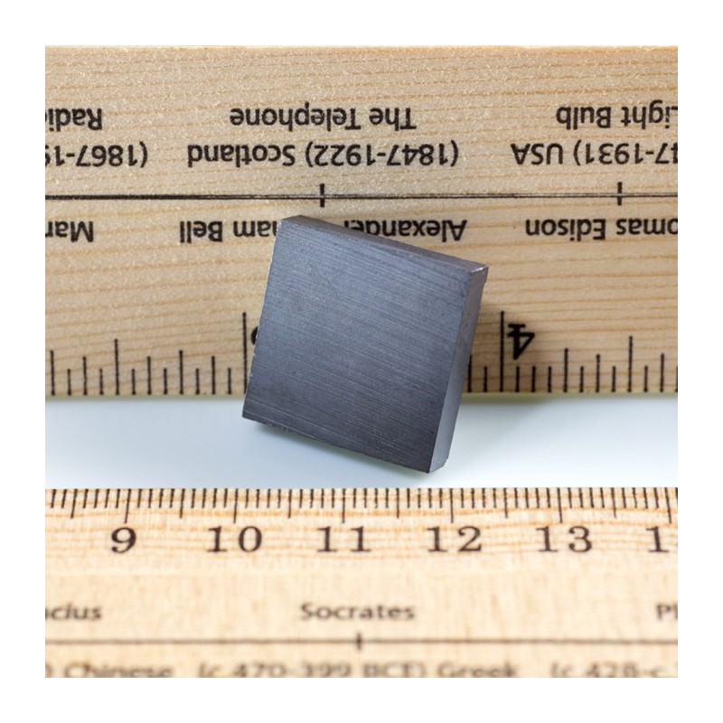 Magnet ferită bloc 20x20x5
