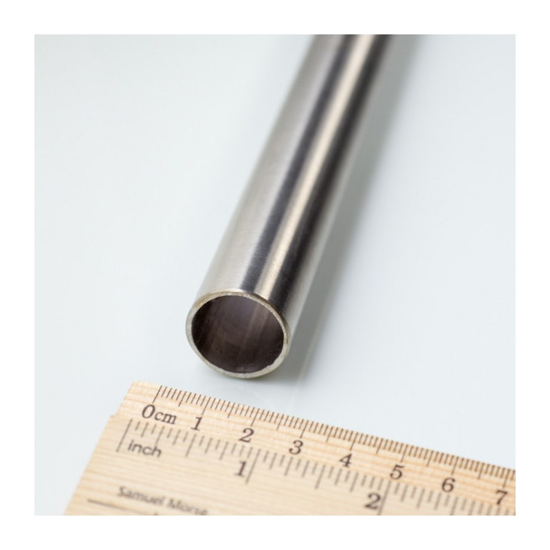 Ţeavă oţel inoxidabil diam. 22 x 1,5 mm sudată, lungimea de 1 m - 1.4301