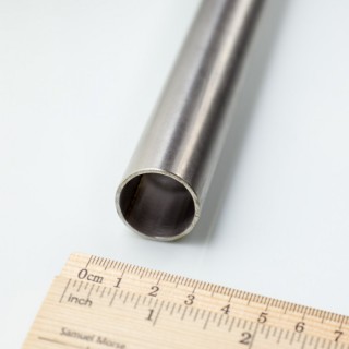 Ţeavă oţel inoxidabil diam. 25 x 1,5 mm sudată, lungimea de 1 m - 1.4301