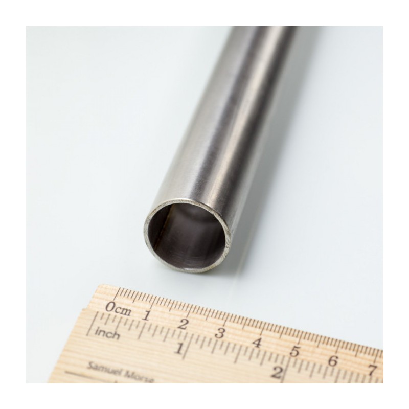 Ţeavă oţel inoxidabil diam. 25 x 1,5 mm sudată, lungimea de 1 m - 1.4301