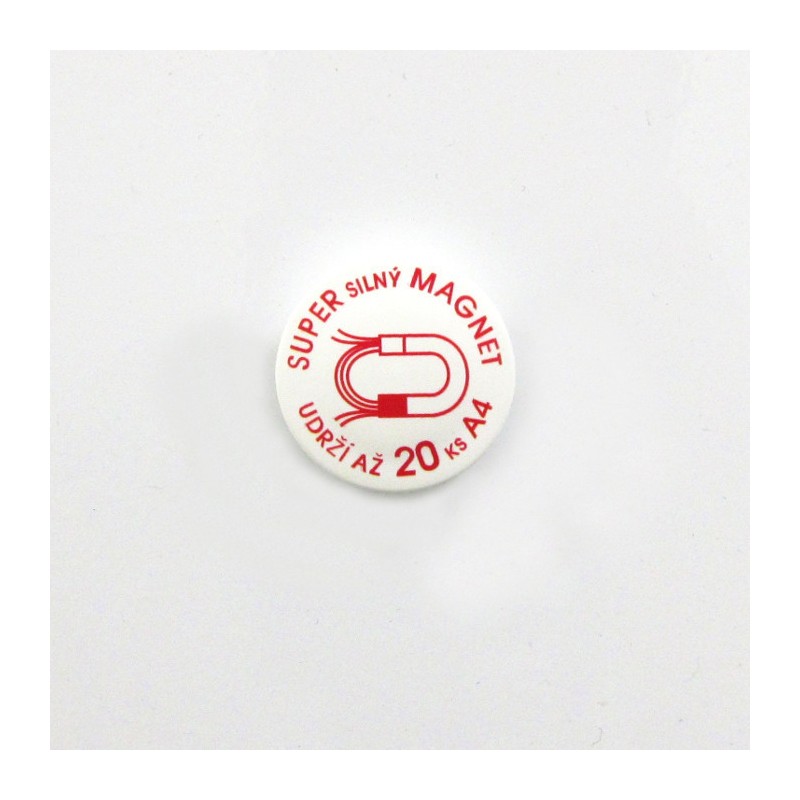 Magnet puternic în carcasă de plastic cu personalizare MAGNET SUPERPUTERNIC