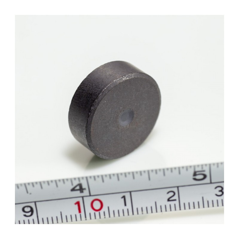 Magnet ferită cilindru diam.22x8