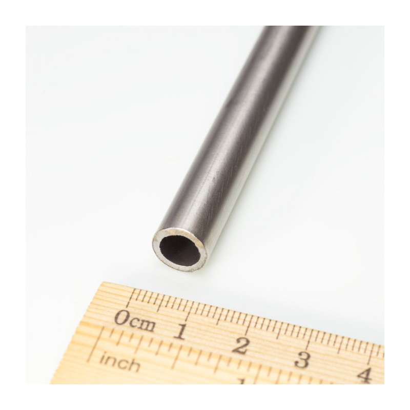 Țeavă inox diam. 10x1,5 mm, lungime 1 m, fără sudură -1.4301