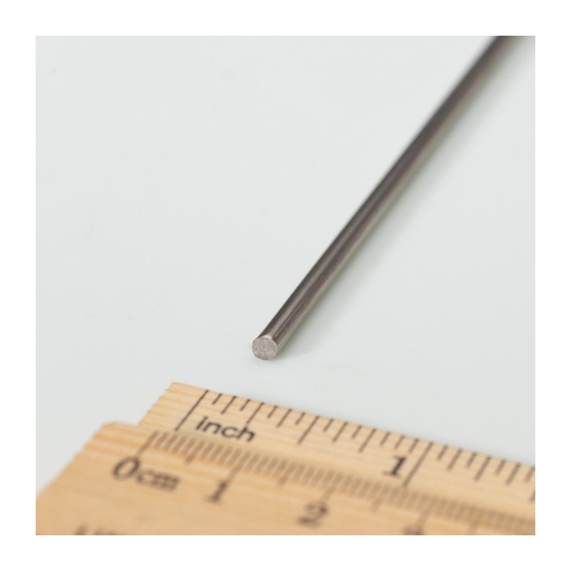 Bară plină inox diam. 3 mm, lungime 1 m - 1.4301