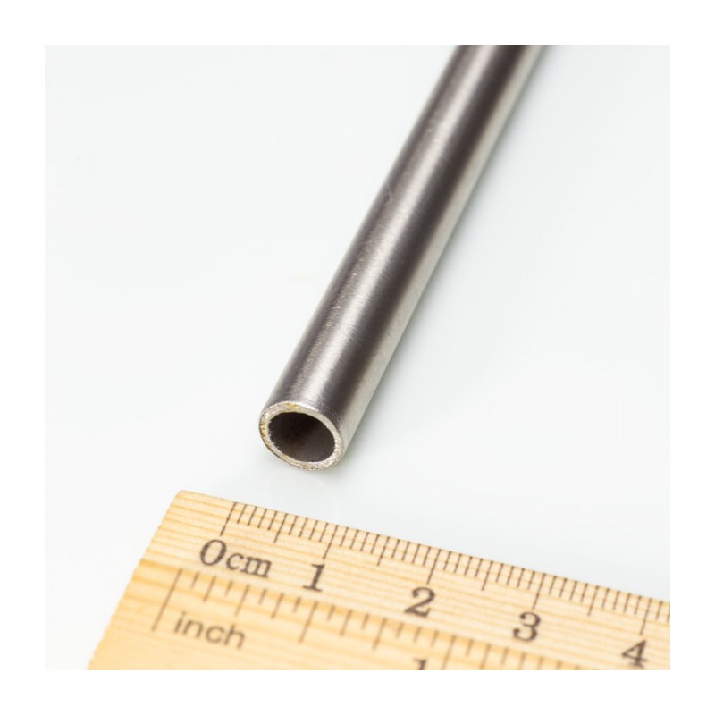 Țeavă inox diam. 9x1 mm, lungime 1 m, fără sudură -1.4301
