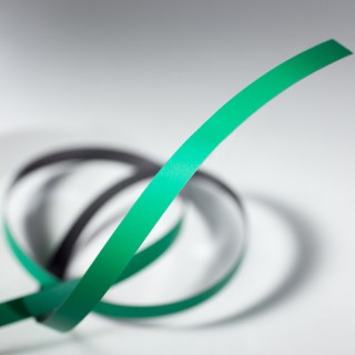 Bandă magnetică 10x0,6 mm verde