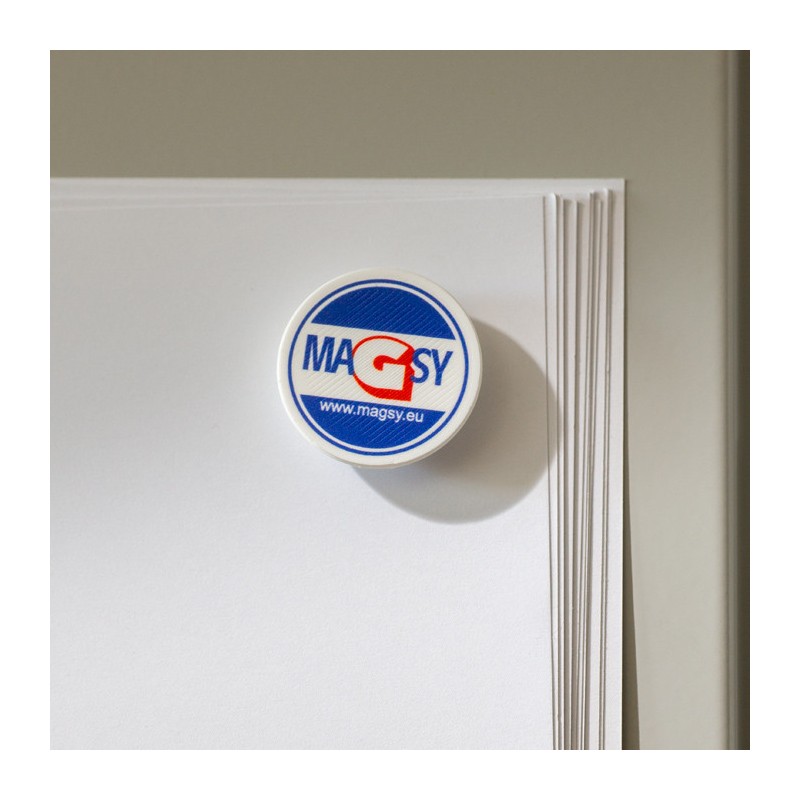 Magnet puternic în carcasă de plastic cu personalizare MAGSY