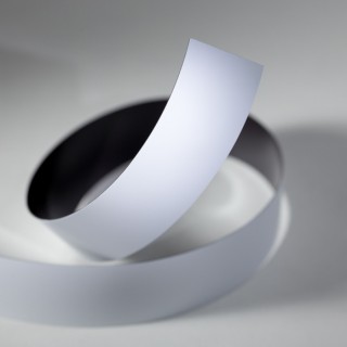 Bandă magnetică 40x0,6 mm alb
