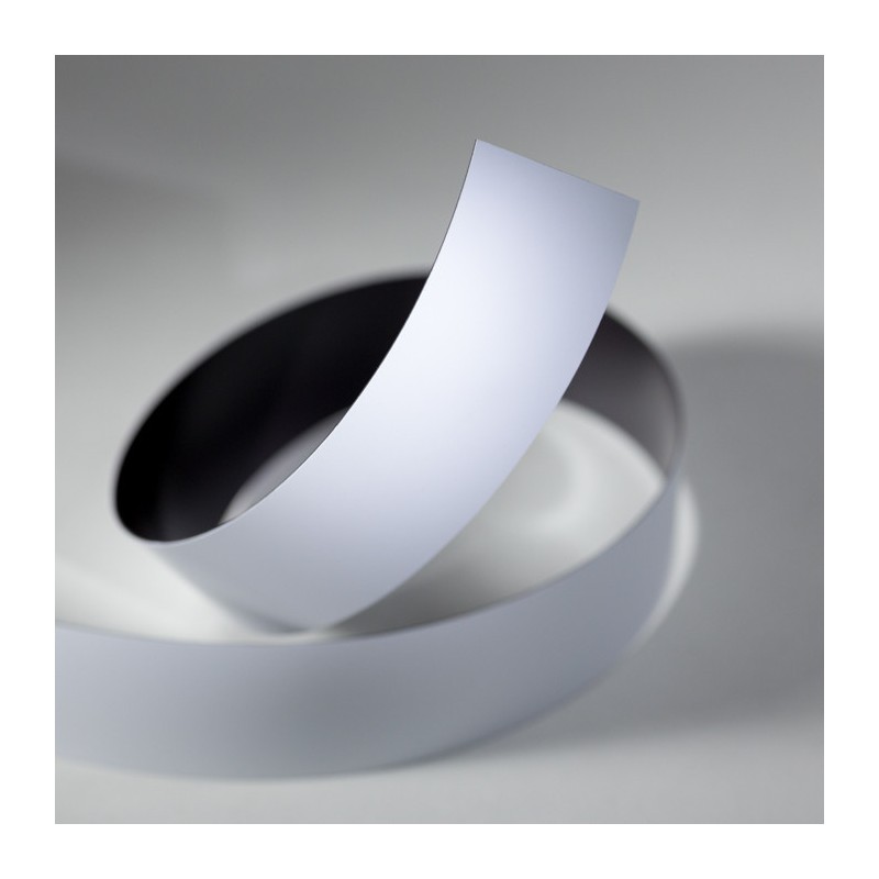 Bandă magnetică 40x0,6 mm alb