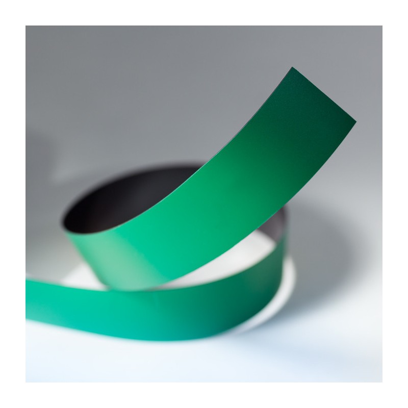Bandă magnetică 40x0,6 mm verde