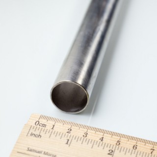 Ţeavă oţel inoxidabil diam. 25 x 1 mm fără sudură, lungimea de 1 m - 1.4301
