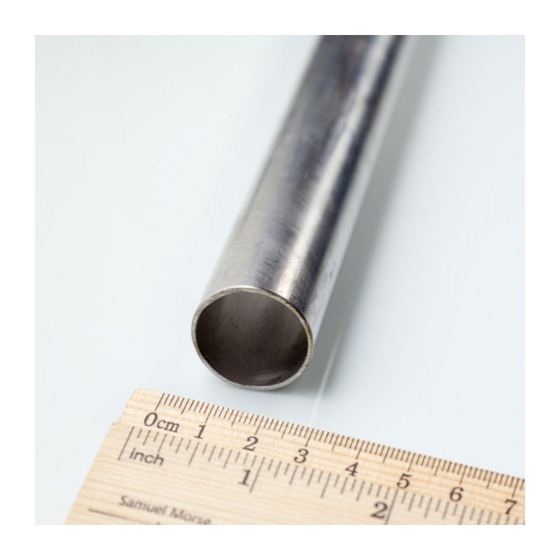 Ţeavă oţel inoxidabil diam. 25 x 1 mm fără sudură, lungimea de 1 m - 1.4301