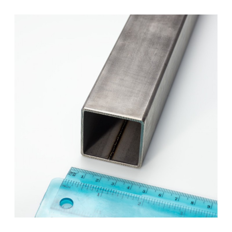 Țeavă inox 40x40x2 mm, lungime 1 m - 1.4301