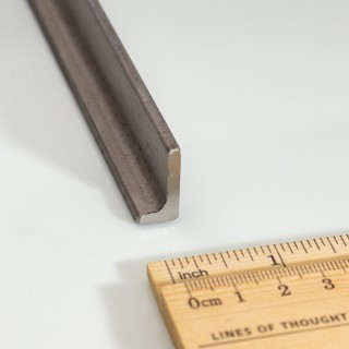 Profil L inox 20x10x3 mm, lungime 1 m - 1.4301