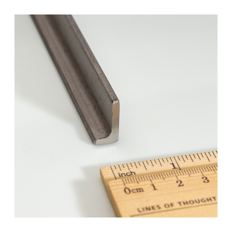 Profil L inox 20x10x3 mm, lungime 1 m - 1.4301