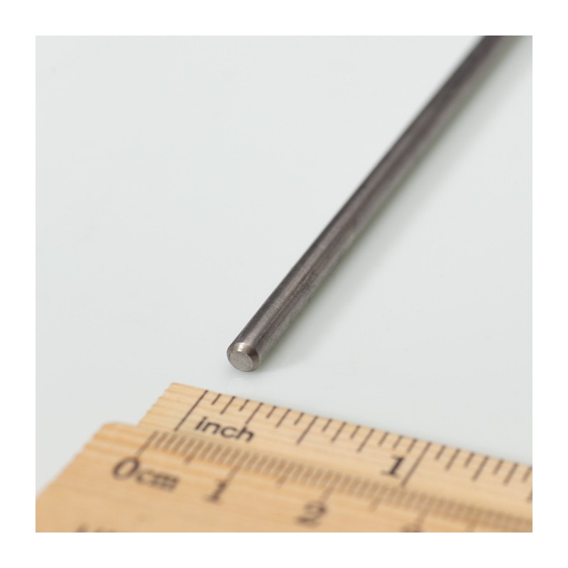 Bară plină inox diam. 4 mm, lungime 1 m - 1.4301