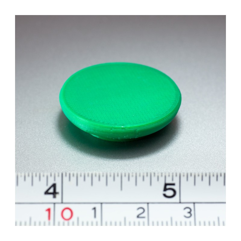 Magnet puternic în carcasă de plastic nepersonalizat - verde