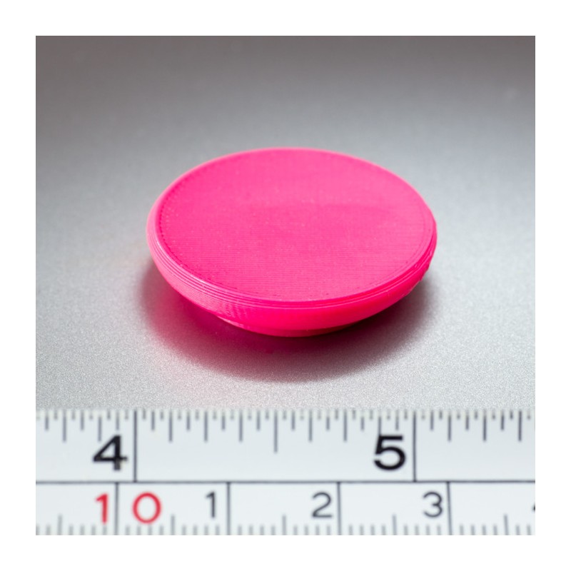 Magnet puternic în carcasă de plastic nepersonalizat - roz
