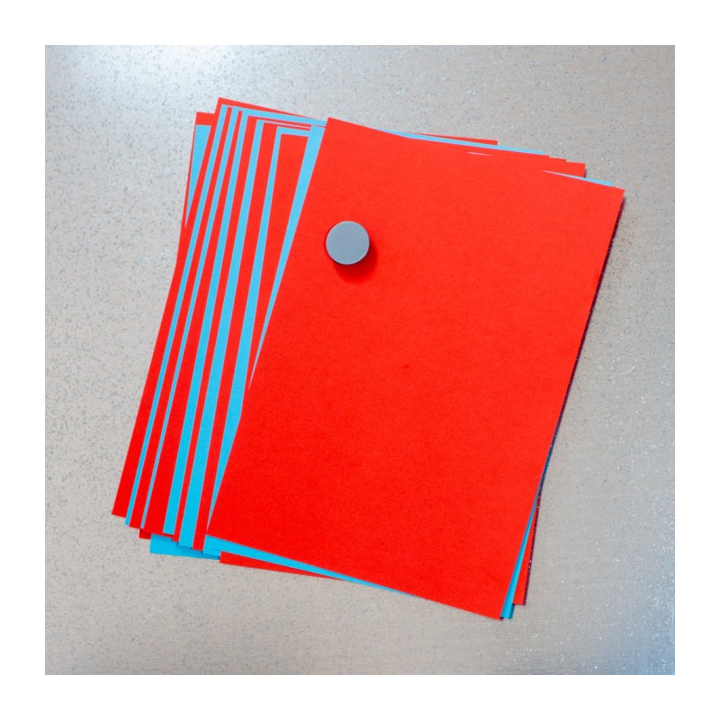 Magnet puternic în carcasă de plastic nepersonalizat - argint