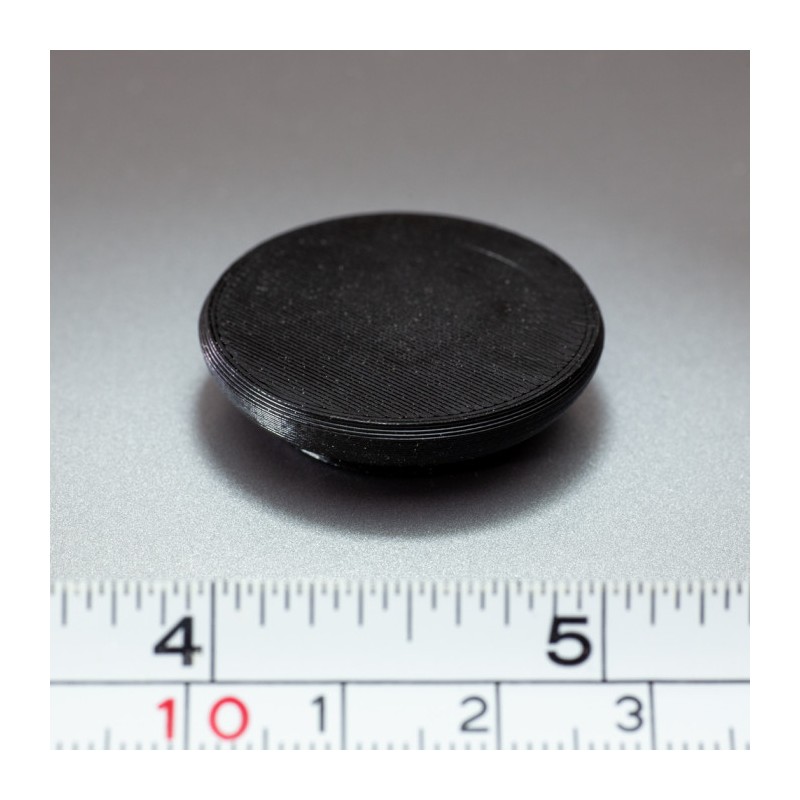Magnet puternic în carcasă de plastic nepersonalizat - negru