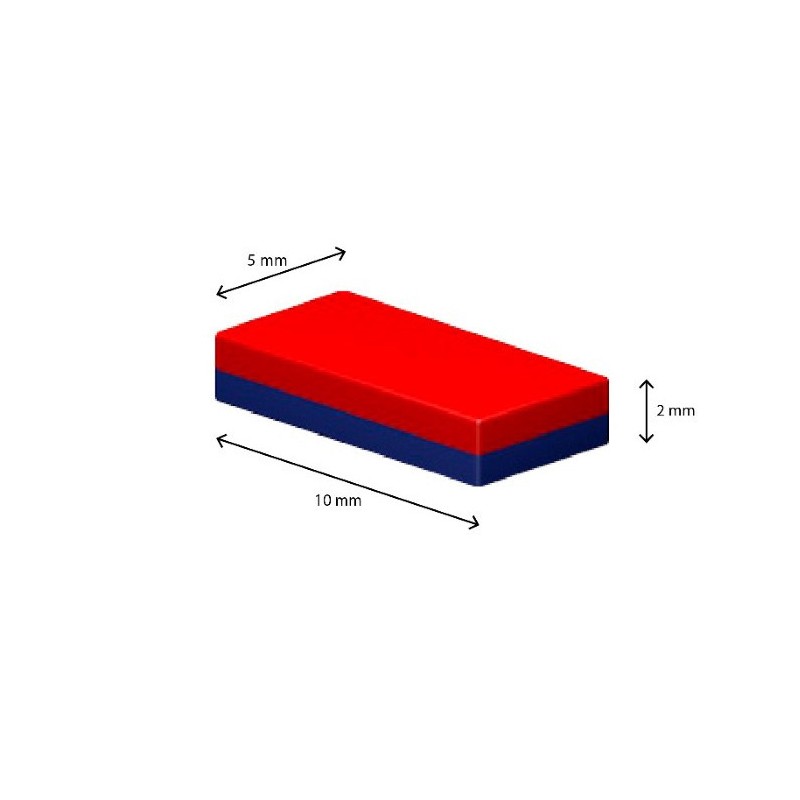 Magnet samariu bloc 10x5x2