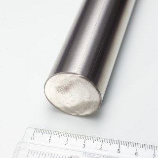 Bară plină rotundă inox diam. 36 mm, lungime 1 m- trasă la rece - 1.4301