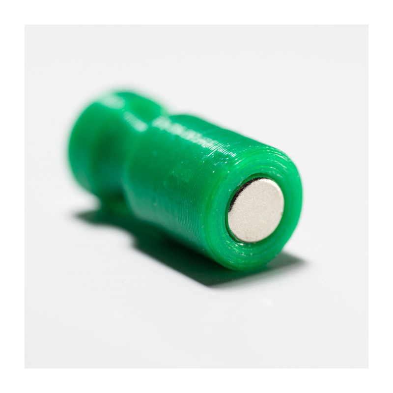 Magnet puternic în carcasă de plastic nepersonalizat - verde