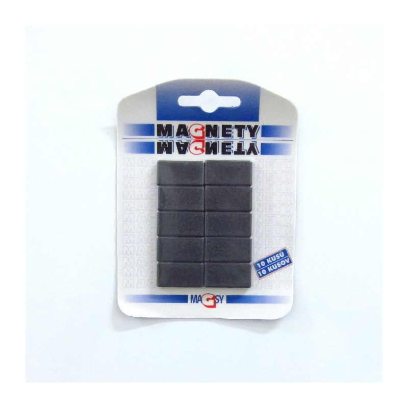 Set magneți de ferită ambalați 28x15x5 mm