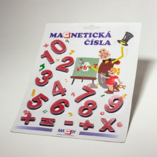 Cifre magnetice ambalate