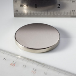 Magnet neodim cilindru cu diam.45x5 N 80 °C, VMM4-N35