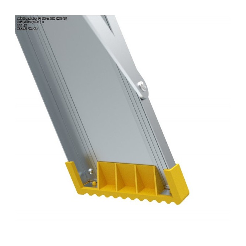 Scară dublă din aluminiu - ALVE FORTE PROFI tip 9403 – 3 trepte/fuscei