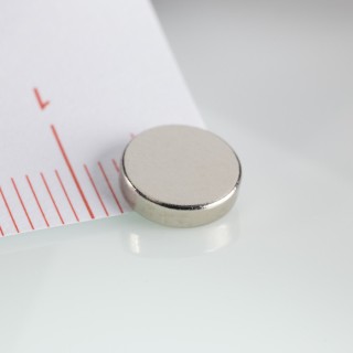 Magnet neodim cilindru cu diam.8x2 N 80 °C, VMM4-N30