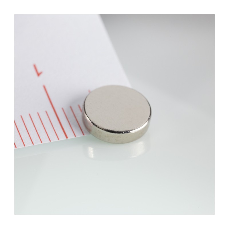 Magnet neodim cilindru cu diam.8x2 N 80 °C, VMM4-N30