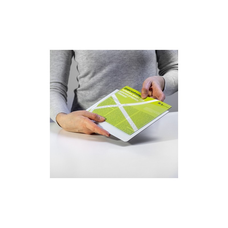 Buzunar magnetic clasic A5 - alb
