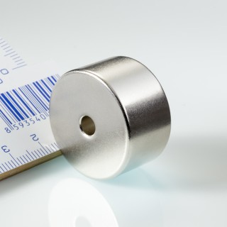 Magnet neodim inel cu diam.29x diam.5,1x16 N 80 °C, VMM5