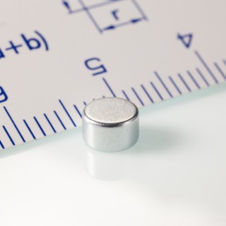 Magnet neodim cilindru cu diam.5x3 Z 80 °C, VMM4-N35
