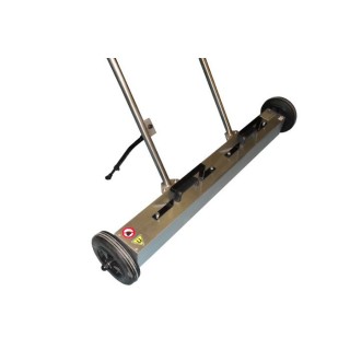Mătură magnetică cu lățimea de 1000 mm cu magneți de ferită