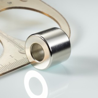 Magnet neodim inel cu diam.19,4x diam.9,2x16 N 120 °C, VMM9H